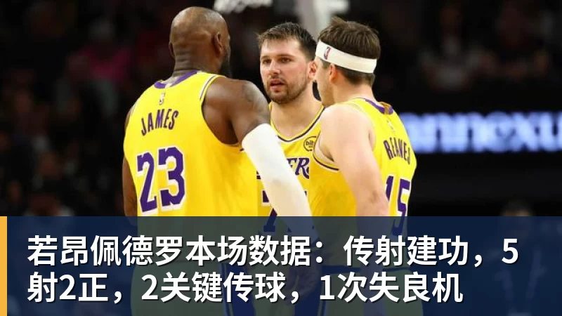 九游体育若昂佩德罗本场数据：传射建功，5射2正，2关键传球，1次失良机