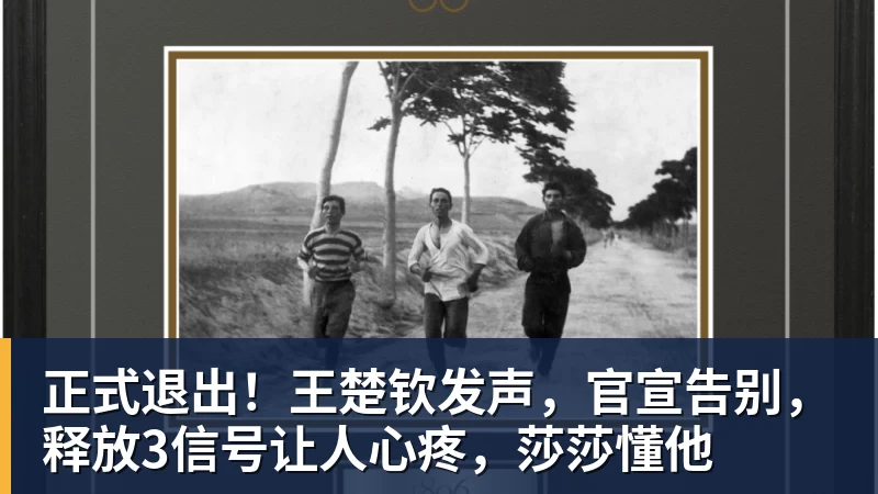 九游体育正式退出!王楚钦发声,官宣告别,释放3信号让人心疼,莎莎懂他 九游体育正式退出!王楚钦发声,官宣告别,释放3信号让人心疼,莎莎懂他